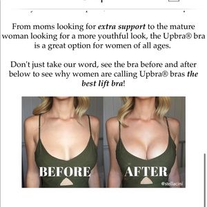 Black 36DD Tshirt Upbra MAX CLEAVAGE